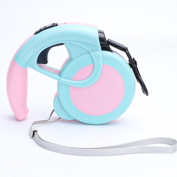 Automatic Retractable Pet Leash – Durable Nylon, 16 ft Rope, One-Handed Braking - Picture 4 of 13